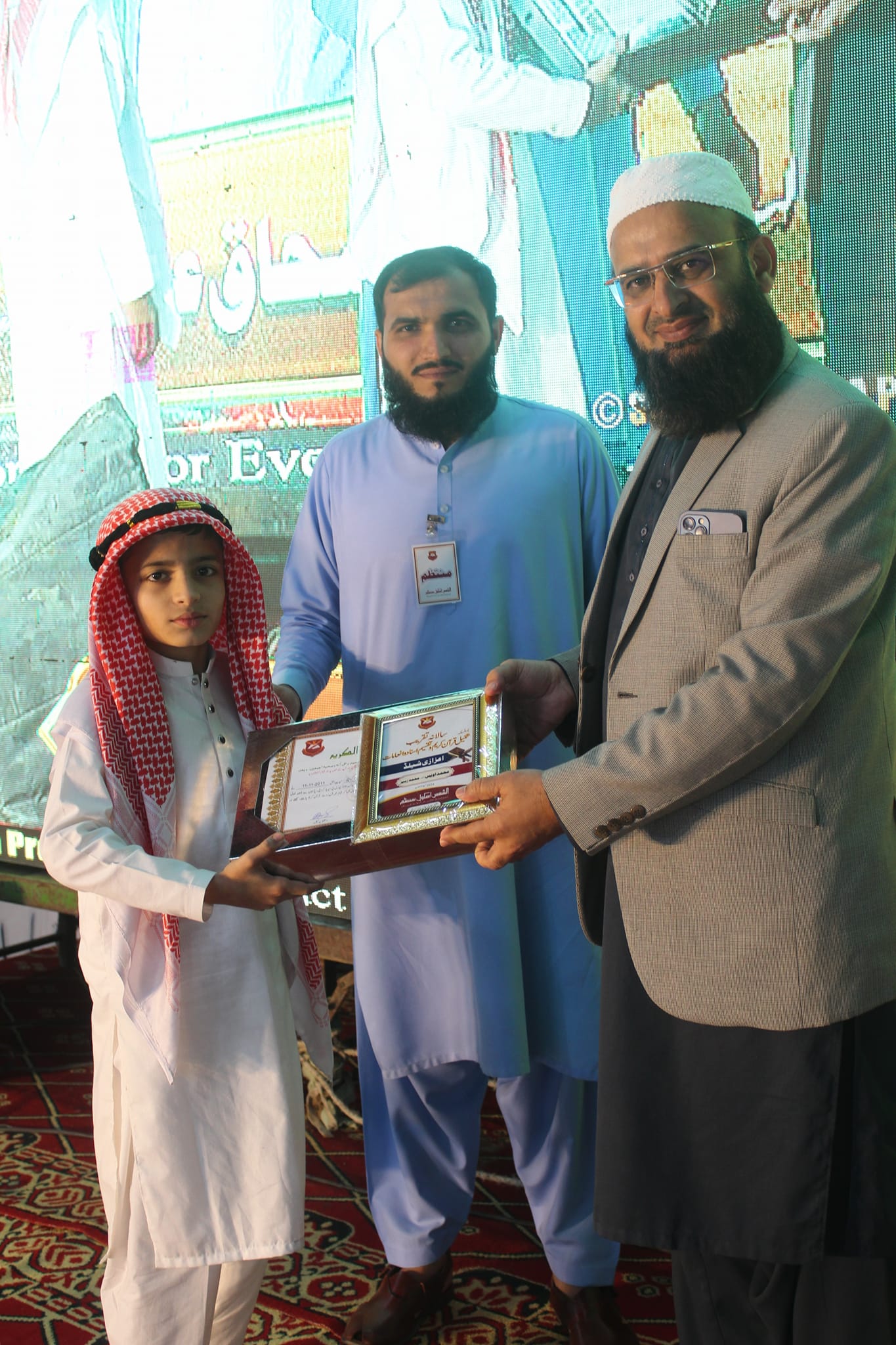 Person with colorful tattoos